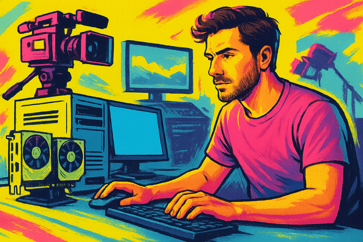 Portada de Wan 2.1 – Generación de Video IA de Alto Rendimiento al Menor Coste