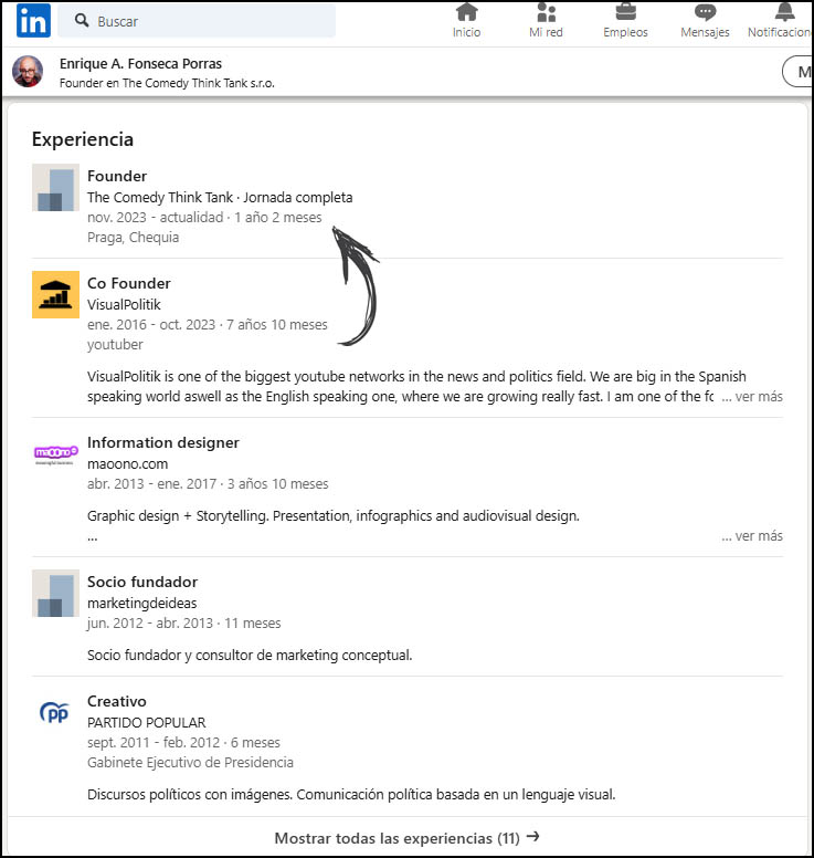 Solo Fonseca se independiza de Visual Politik